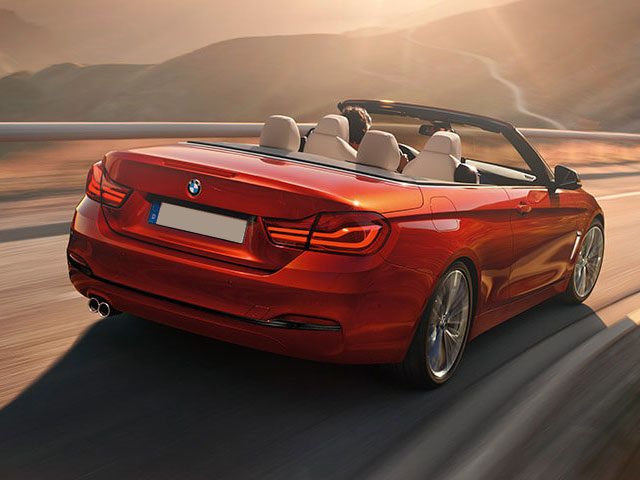 Red BMW 4 Series Convertible